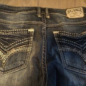 Men's Buckle Salvage Anarchy Jeans 32R Comfy